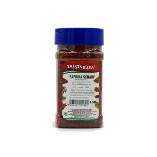 Paprika Scharf Pulbiber (gerebelt) - 160g - PET Klein