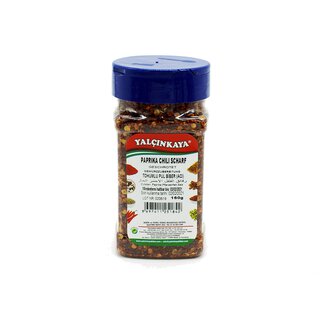Paprika Chili Scharf (gerebelt) - 160g - PET Klein