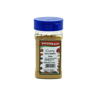 Curry Indisch (Pulver) - 160g - PET Klein