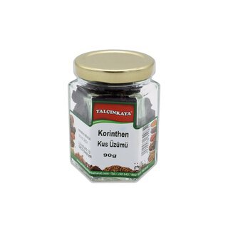 Korinthen (getrocknet) - 90g - Glas