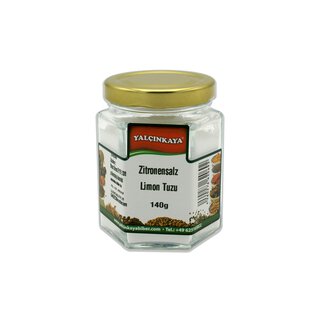 Zitronensalz (Salz) - 140g - Glas
