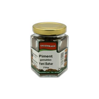 Piment (Pulver) - 70g - Glas