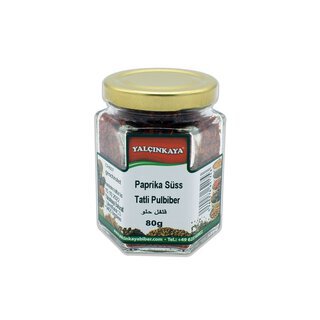 Paprika S�� (gerebelt) - 80g - Glas