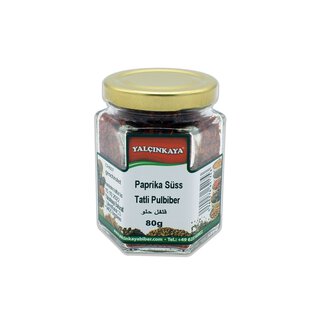 Paprika Süß (Pulver) - 80g - Glas
