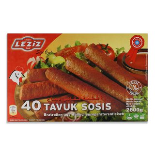 Leziz - 40er Bratrollen Hhnchen - 2600g